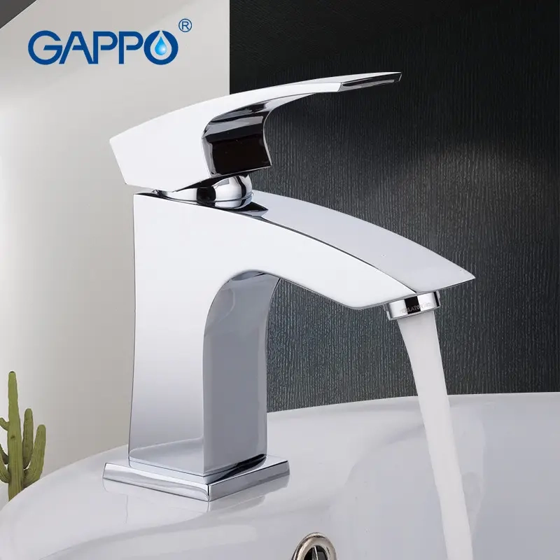 Змішувач для умивальника GAPPO G1007, хром Фото - 1