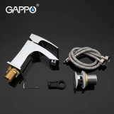 Змішувач для умивальника GAPPO G1007, хром Фото - 2