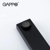 Смеситель для умывальника GAPPO G1017-16, черный Фото - 3