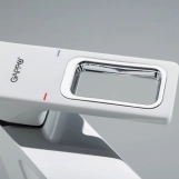 Смеситель для умывальника GAPPO G1017-2, белый/хром Фото - 2