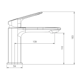 Смеситель для раковины GAPPO G1028-9, графит Фото - 4