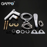 Смеситель для ванны на борт GAPPO G1148, белый/хром Фото - 6