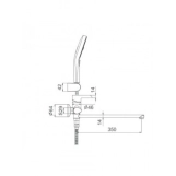 Смеситель для ванны GAPPO G2203-6, черный/хром Фото - 1