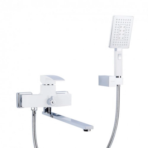 Смеситель для ванны GAPPO G2207-7, белый/хром