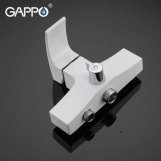 Смеситель для ванны GAPPO G2207-7, белый/хром Фото - 3