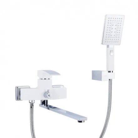 Смеситель для ванны GAPPO G2207-7, белый/хром