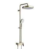 Душевая система GAPPO G2410-3 с верхним душем и изливом, золото
