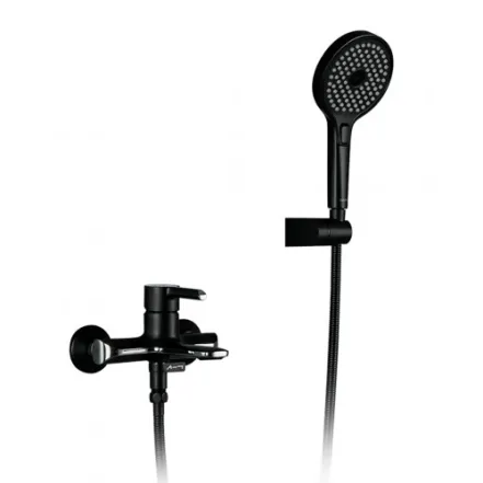 Смеситель для ванны GAPPO G3203-6, черный/хром