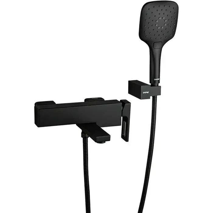 Смеситель для ванны GAPPO G3217-6, черный