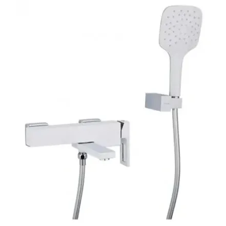 Смеситель для ванны GAPPO G3217-8, белый/хром