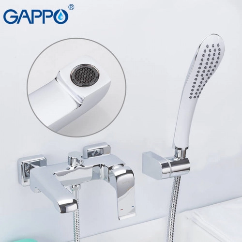 Змішувач для ванни GAPPO G3250-8, хром Фото - 1