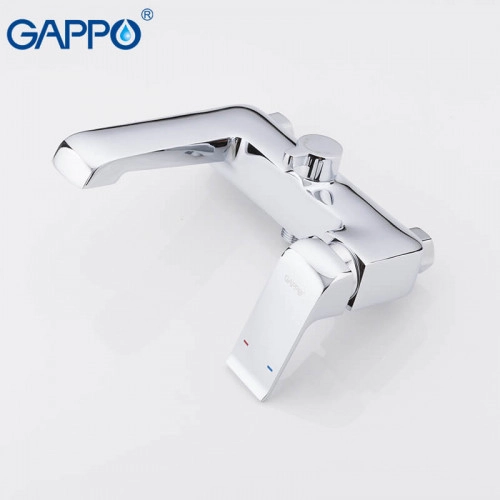 Змішувач для ванни GAPPO G3250-8, хром Фото - 3
