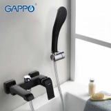 Змішувач для ванни GAPPO G3250, чорний Фото - 3