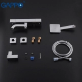 Змішувач для ванни GAPPO G3291 термостат, хром Фото - 4
