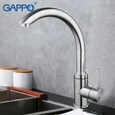 Змішувач для кухні GAPPO G4099 з висувним виливом, нержавіюча сталь Фото - 2