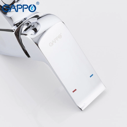 Змішувач для кухні GAPPO G4150-8 з висувним зливом, хром Фото - 3