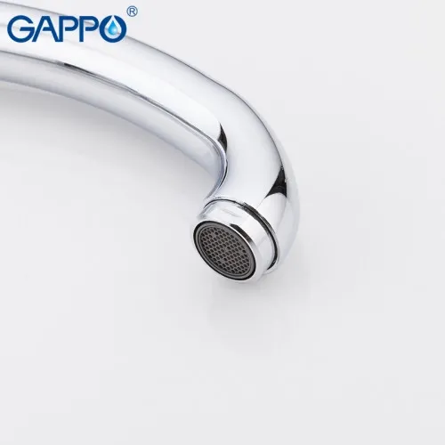 Смеситель для кухни GAPPO G4150-8 с выдвижным изливом, хром Фото - 2