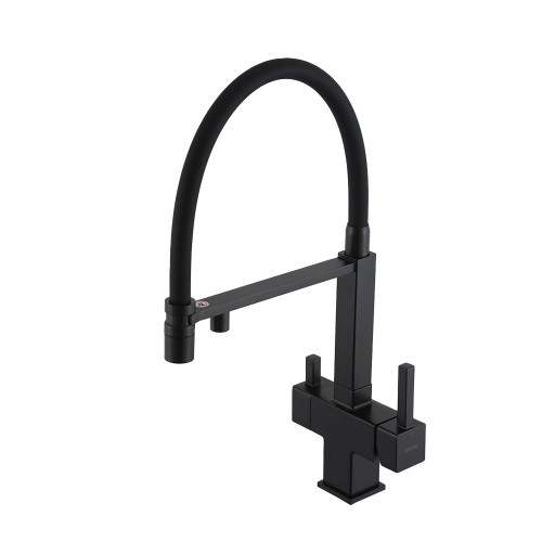 Смеситель для кухни GAPPO G4395-56 под осмос, черный
