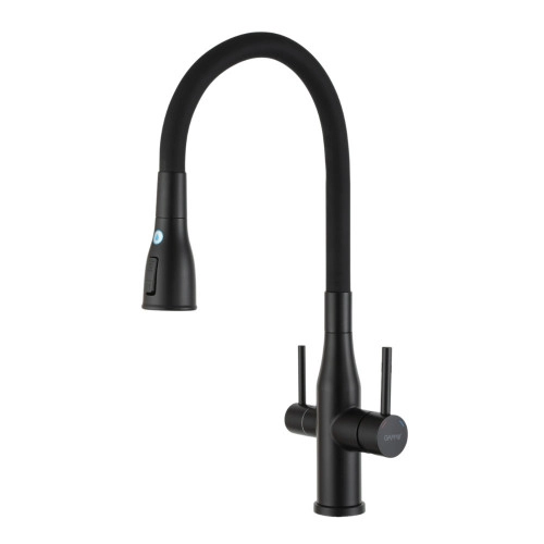 Смеситель для кухни GAPPO G4399-66 под осмос, черный