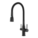Смеситель для кухни GAPPO G4399-66 под осмос, черный