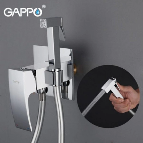 Гігієнічний душ GAPPO G7207-8, білий/хром Фото - 2
