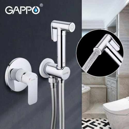 Гігієнічний душ GAPPO G7248, білий/хром Фото - 2