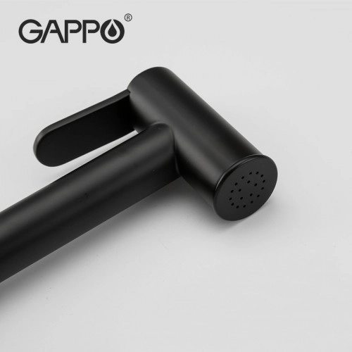 Гігієнічний душ GAPPO G7290-6 з термостатом та гачком, чорний Фото - 2