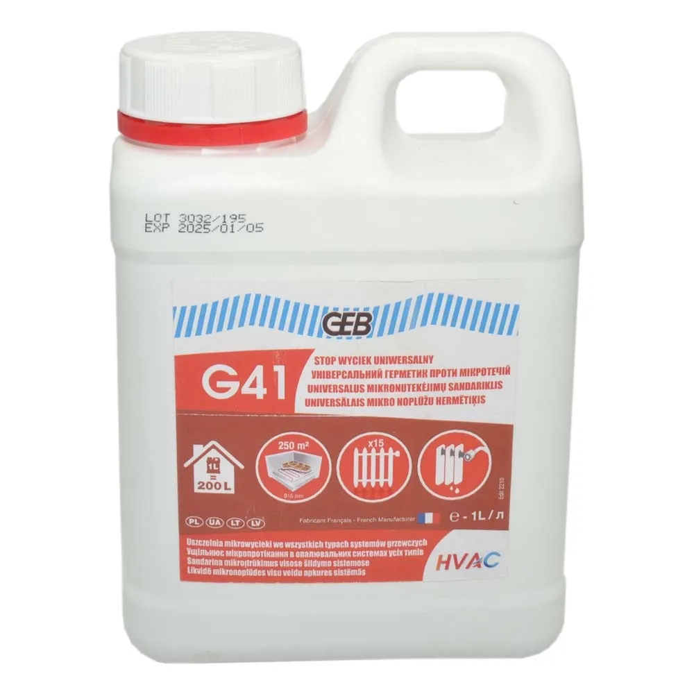 Жидкость для обезвреживания микротечей GEB G41 COLMATEUR UNIVERSEL, 1 л (105580)
