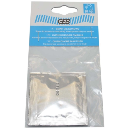 Силіконове мастило GEB GRAISSE SILICONE 20 г (сумісний з питною водою)(515527)