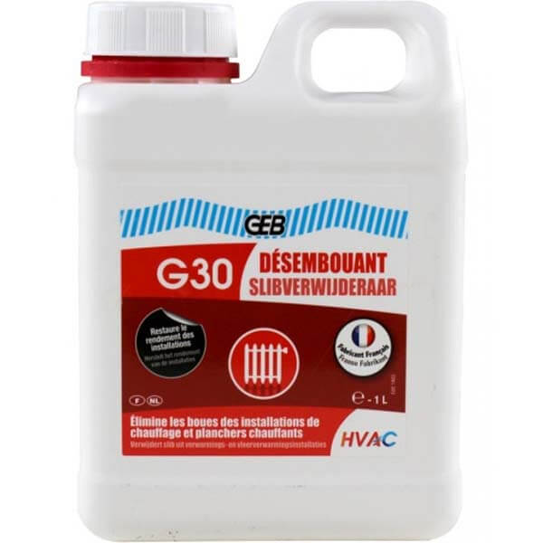 Рідина для промивки систем опалення GEB G30 Desembuant, 1 л (873000 / 872418)