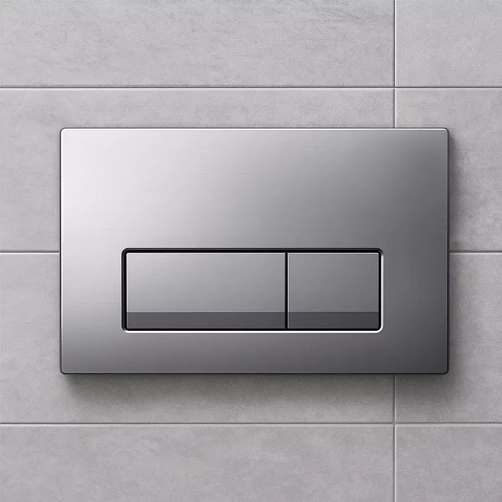 Клавиша смыва Geberit Delta50 115.119.46.1 матовый хром Фото - 4