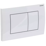 Клавіша змиву Geberit Delta20 square 115.137.11.1 альпійський білий Фото - 1