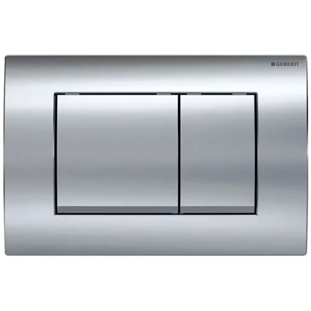 Клавиша смыва Geberit Delta20 square 115.137.21.1 хром