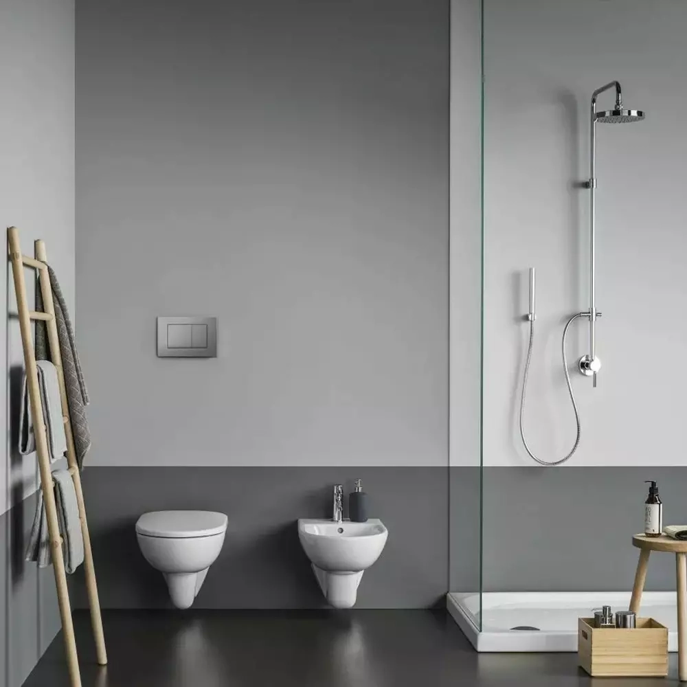 Клавиша смыва Geberit Delta20 square 115.137.21.1 хром Фото - 4