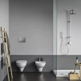 Клавиша смыва Geberit Delta20 square 115.137.21.1 хром Фото - 4