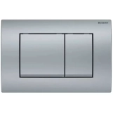 Клавиша смыва Geberit Delta20 square 115.137.46.1 хром матовый