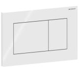 Клавиша смыва Geberit Sigma01 square 115.660.11.1 белый глянец Фото - 1