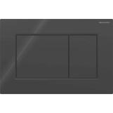 Клавіша змиву Geberit Sigma01 square 115.660.DW.1 чорний глянець