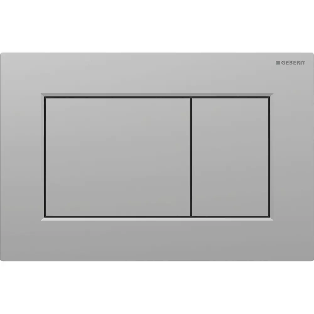 Клавіша змиву Geberit Sigma01 square 115.660.JQ.1 хром матовий