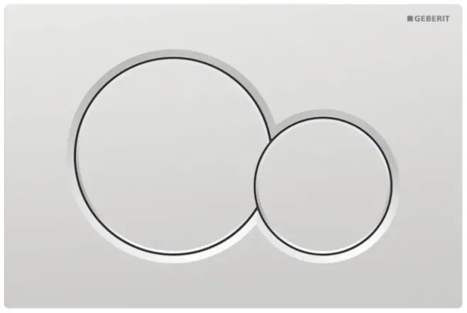 Клавиша смыва Geberit Sigma01 115.770.JQ.5 матовый хром