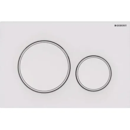 Клавіша змиву Geberit Sigma20 round 115.882.11.1 білий