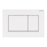 Клавіша змиву Geberit Sigma20 square 115.883.11.1 білий