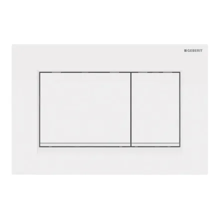 Клавиша смыва Geberit Sigma20 square 115.883.11.1 белый
