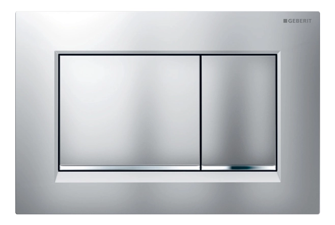 Клавіша змиву Geberit Sigma20 square 115.883.JQ.1 хром матовий