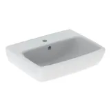 Раковина Geberit Smyle Square 45 см, отв. под смеситель по центру, цвет белый глянец (500.322.01.7)