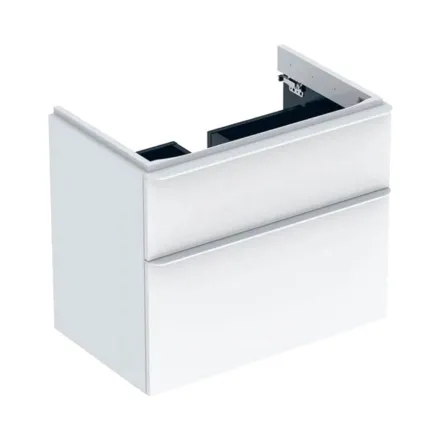 Тумба для раковины Geberit Smyle Square подвесная 75 см белый (500.353.00.1)