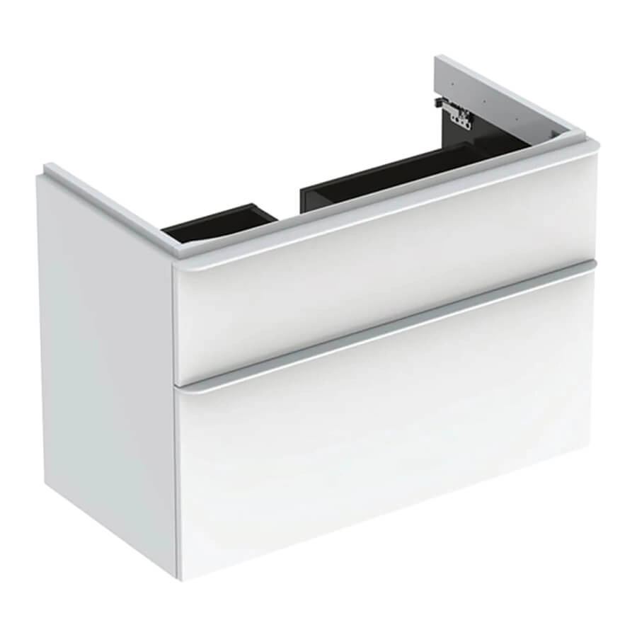 Тумба для раковины Geberit Smyle Square подвесная 90 см белый (500.354.00.1)