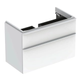 Тумба для раковины Geberit Smyle Square подвесная 90 см белый (500.354.00.1)