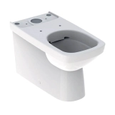 Унітаз підлоговий Geberit Selnova Square, Rimfree без бачка та кришки білий (500.489.01.7)