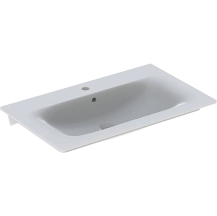 Раковина Geberit Selnova Square 80 см, білий глянець (500.995.00.1)